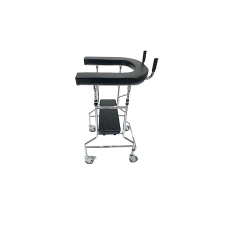 مشاية كبار مع دعامه ذراع وصدر ومقعد