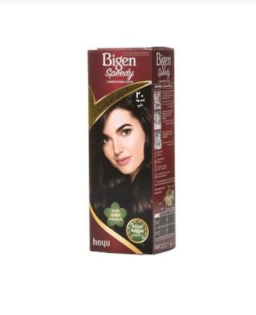 صبغة شعر من Bigen (بيجين) خالية من الأمونيا لون مارون علبة 1 وحدة