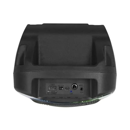 مكبر صوتي بإضاءة ملونة مع مايكروفون