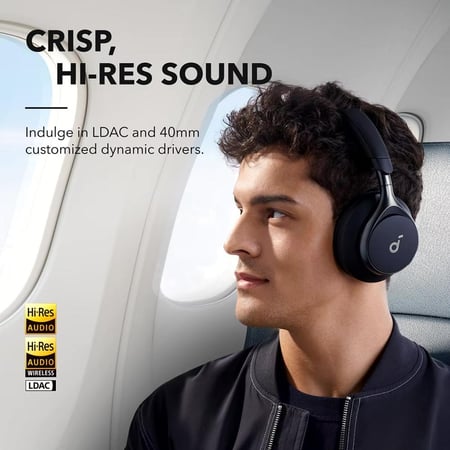 سماعة ساوندكور سبيس ون _ اسود | Anker Soundcore Space One