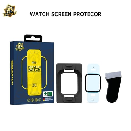 اكس وولف برو بلس حماية شاشه نانو لساعة ابل مقاس