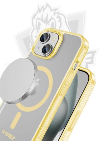 كفر x-wolf اصفر 15/15plus