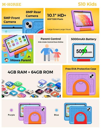 Tab M-HORSE s10 kids