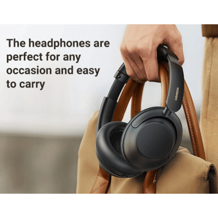 سماعة رأس يوجرين لاسلكية استديو ماكس 2 بلوتوث - أسود