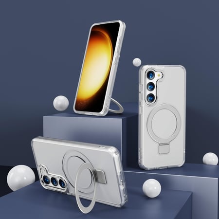 اكس وولف كفر حمايه ماق سيف لسلسة جالكسي مع مسكة واستاند 360 درجه