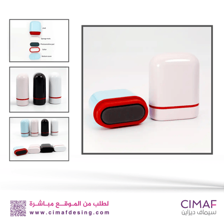 ختم اختام بيضاوى الوان جيب بالاسم stamp