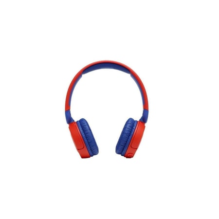 سماعات رأس JBL JR310BT Red Kids اللاسلكية فوق الأذن تقلل مستوى الصوت للاستماع الآمن | JBL JR310BT Red Kids wireless on-ear headphones reduced volume for safe listening