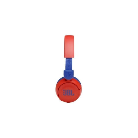 سماعات رأس JBL JR310BT Red Kids اللاسلكية فوق الأذن تقلل مستوى الصوت للاستماع الآمن | JBL JR310BT Red Kids wireless on-ear headphones reduced volume for safe listening
