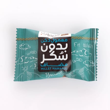 معمول دخن بدون سكر مضاف