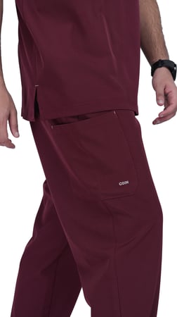 سكراب كويني رجالي عنابي