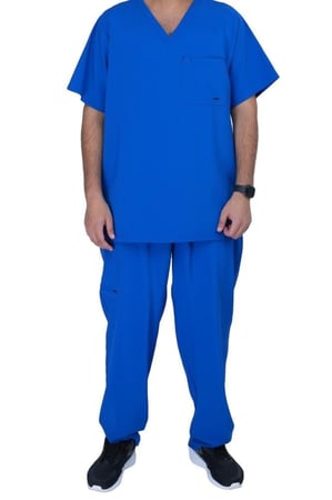 سكراب  كويني رجالي أزرق رويال