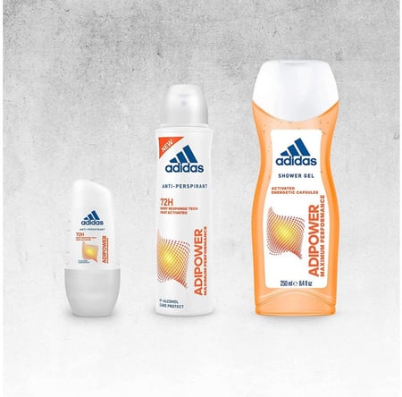 اديداس اديباور رول اون مزيل عرق برائحة الحمضيات 50 مل ADIDAS ANTI PERSPIRANT ADIPOWER MAXIMUM PERFORMANCE