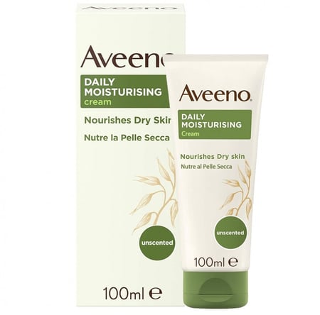افينو كريم مرطب يومي بخلاصة الشوفان 100 مل AVEENO DAILY MOISTURISING CREAM NOURISHES DRY SKIN