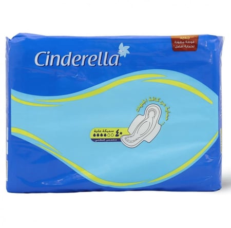 فوط صحية سندريلا بالاجنحة - صيدلية غيداء