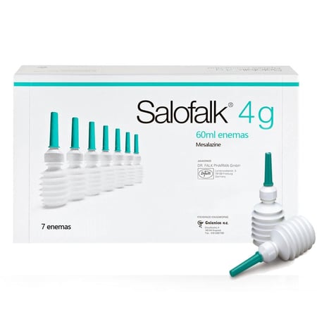 سالوفالك حقن شرجية 60 مل   7 حقن- صيدلية غيداء الطبية