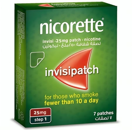 نيكوريت لصقات نيكوتين شفافة - متجر غيداء الطبية