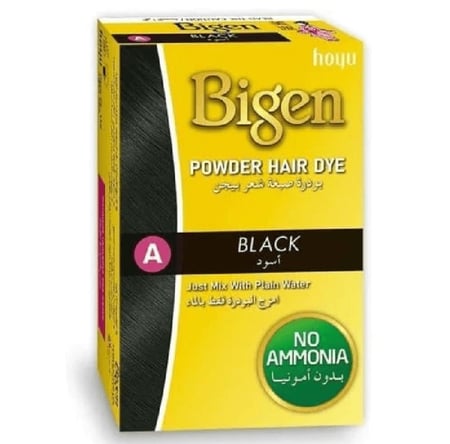 بودرة صبغة شعر بيجن صبغه  اسود A - متجر غيداء الطبية