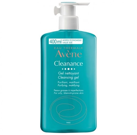افين كالينالس جل منظف منقي للوجه والجسم مزيل اللمعان 400 مل  AVENE CLEANANCE GEL NETTOYANT CLEANSING GEL