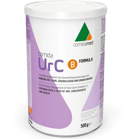 مكمل غذائي للبالغين لاضطرابات دورة اليوريا كوميدا URC-B