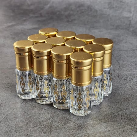 علب ربع تولة فارغة ميل زجاجي بالجملة - قشوة الطيب