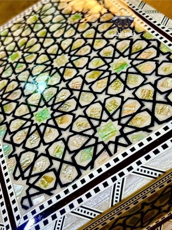 اسعار علب للبخور صندوق صدف نادر - قشوة الطيب