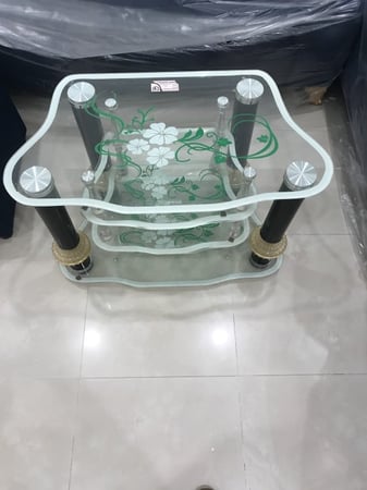 طاولة مفرد زجاج ٤ دور