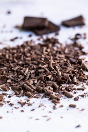 شوكولاتة بلجيكية فاخرة مبشورة