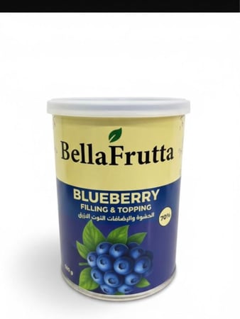 حشوة توت ازرق بري 70% طبيعي حجم 600g