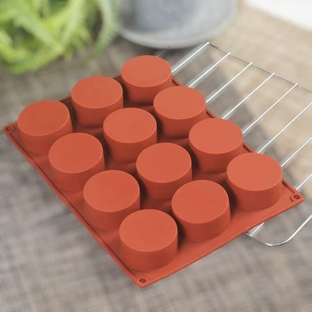 قالب سيلكون تشيزكيك القطر5سم ارتفاع 2.5سم