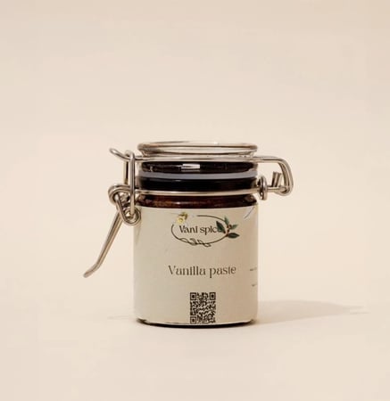 معجون فانيليا طبيعية كثيف وعطري 50g