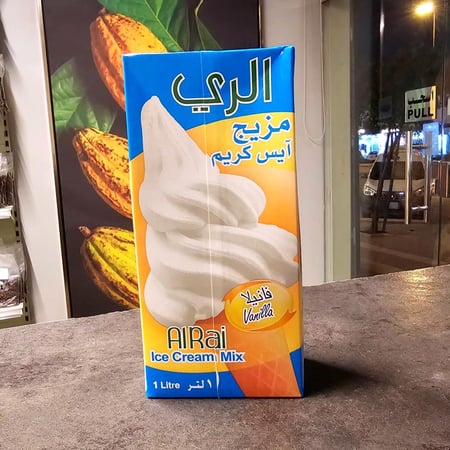 مزيج آيس كريم (فانيلا) الري 1لتر