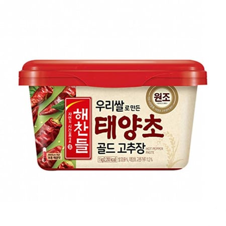 معجون الفلفل الكوري حراره متوسطه 1كيلو او حراره عاليه 500g