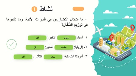 تحضير مادة الدراسات الاجتماعية للصف الخامس