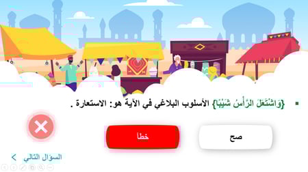 اسئلة الكفايات اللغوية