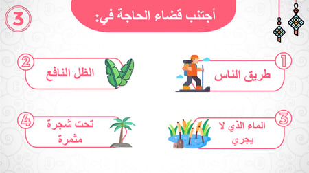 دراسات اسلاميه ثالث ابتدائي الفصل الدراسي الاول