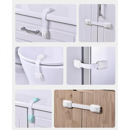 أداة قفل الثلاجة والأدراج قطعتين | المتجر الصيني