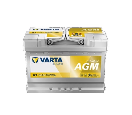 بطارية AGM فارتا الماني 70 امبير VARTA AGM DYNAMIC 70 AH