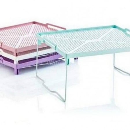 طاولة بلاستيكية قابلة للطي متعددة الاستخدامات طعام سرير كمبيوتر محمول