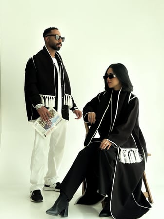 كابلز ( جاكيت + عبايه + شال اثنين )