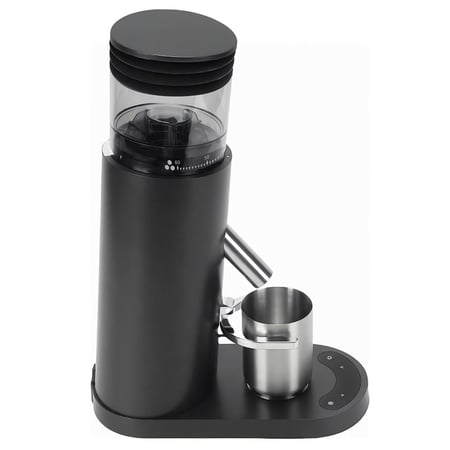 طاحونة قهوة بترس استانليس ستيل للاسبريسو و القهوة المقطرة لون اسود