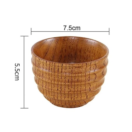 كوب قهوة خشبي