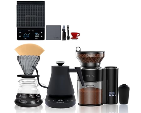 بكج v60 مع غلاية قهوة
