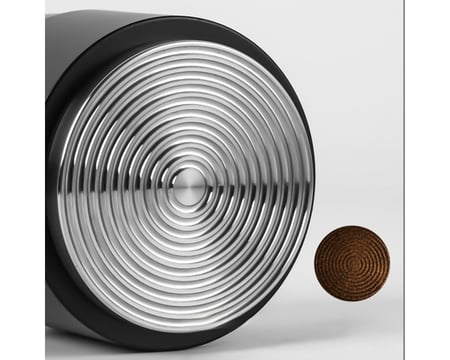 مكبس تامبر احترافي مع مفكك تكتلات مقاس 51 مم