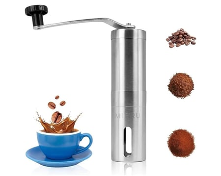 شنطة V60 مع 12 قطع ادوات قهوة مقطرة