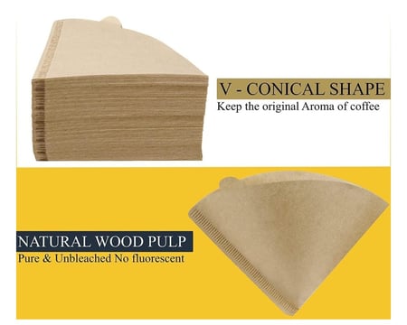 مجموعه ادوات تحضير قهوه v60