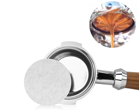 فلتر ورقي دائري للاسبريسو مقاس 54مم مناسب بريفيل و شبيهاتها 100 حبة