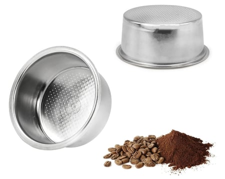 سلة قهوة باسكت مكشوف دبل شوت مقاس 51مم السعة 16-18 جرام