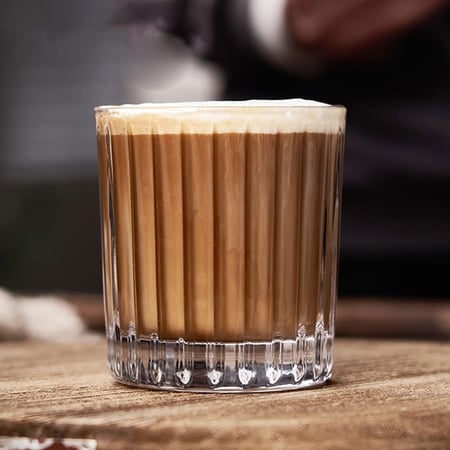 كوب قهوة زجاجي سعة 280 مل