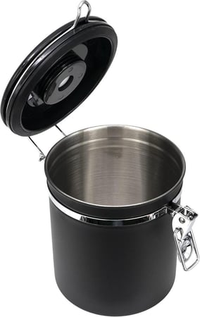 وعاء حفظ القهوة من الفولاذ المقاوم للصدأ سعة 1400 مل