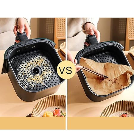 اوراق خاصة لقلاية الهواء لون بني مقاس 20*20 سم